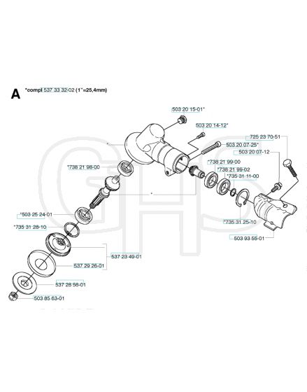 Husqvarna 133R - Bevel Gear