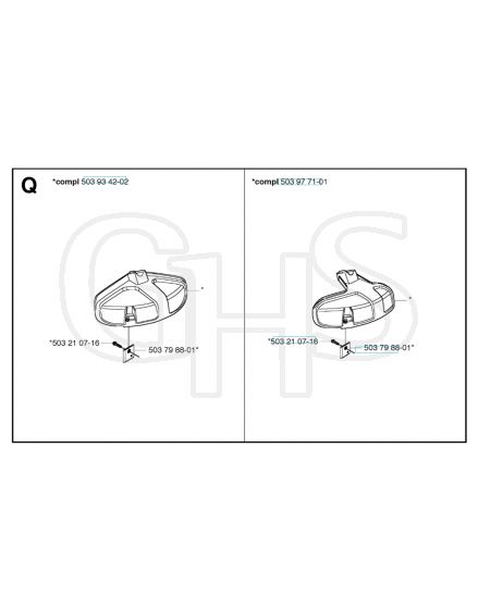 Husqvarna 133R - Guards