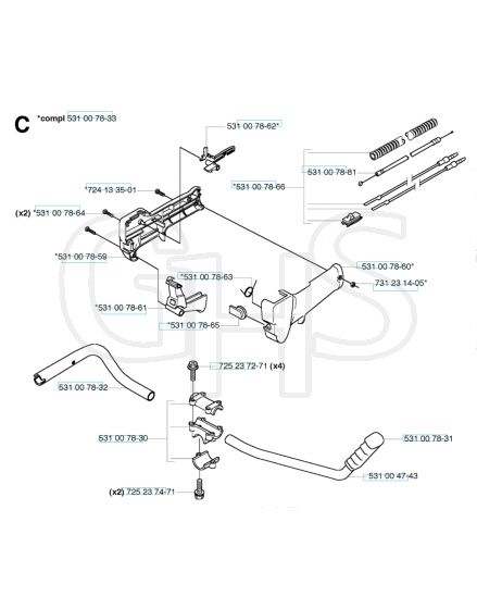 Husqvarna 133R - Handle & Controls