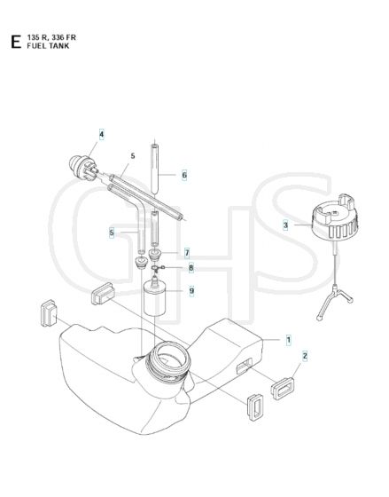 Husqvarna 135R - Fuel Tank