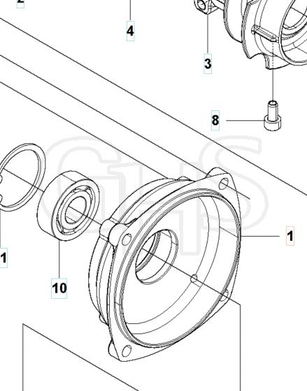 Husqvarna 143R-II - Clutch