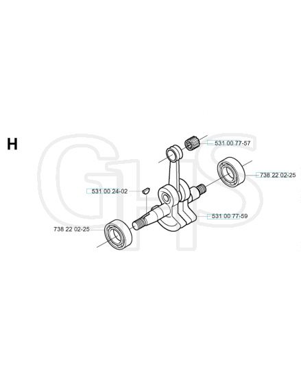 Husqvarna 152RJ - Crankshaft