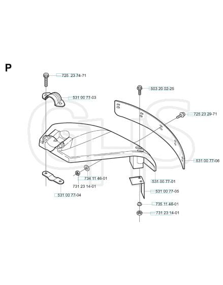 Husqvarna 152RJ - Guards