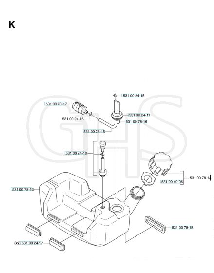 Husqvarna 153R - Fuel Tank