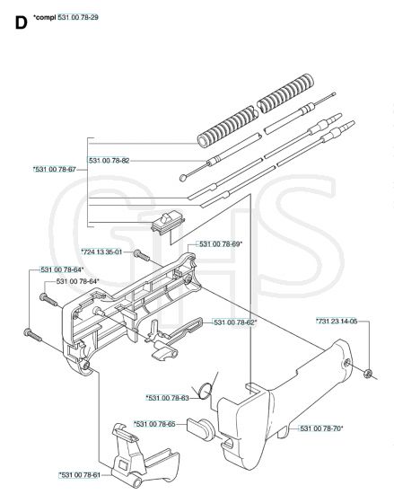 Husqvarna 153R - Handle & Controls