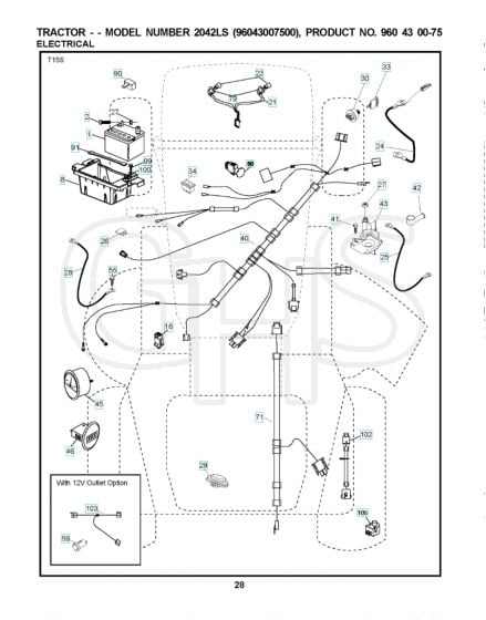 Husqvarna 2042Ls - Electrical