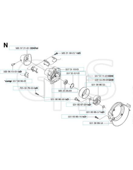 Husqvarna 224L - Clutch