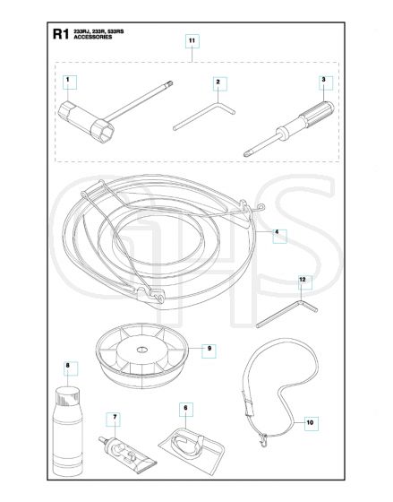 Husqvarna 233R - Accessories