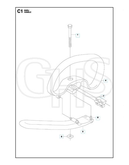 Husqvarna 233RJ - Handle