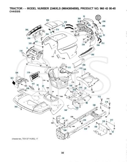 Husqvarna 2346Xls - Chassis & Frame