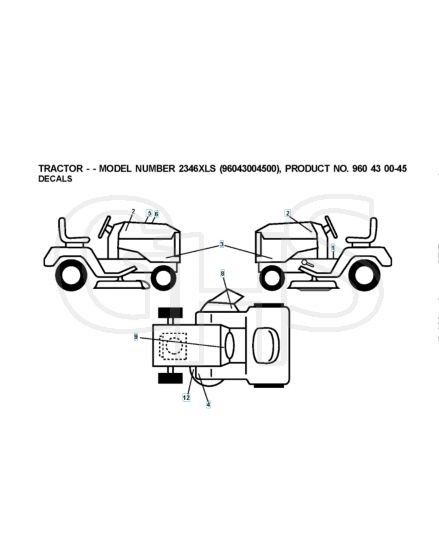 Husqvarna 2346Xls - Decals