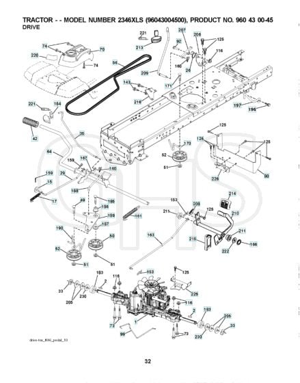 Husqvarna 2346Xls - Drive | GHS