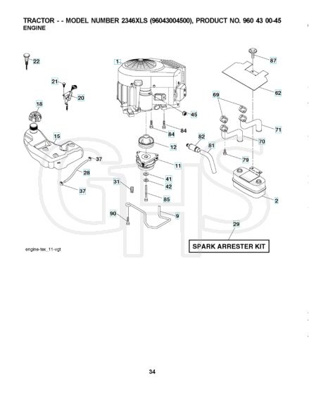 Husqvarna 2346Xls - Engine