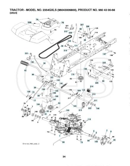 Husqvarna 2354Gxls - Drive