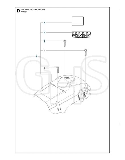 Husqvarna 240 - Cover