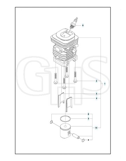 Husqvarna 240 - Cylinder Piston