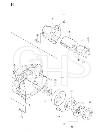 Husqvarna 241RJ - Clutch