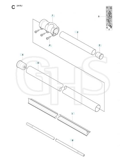 Husqvarna 241RJ - Shaft