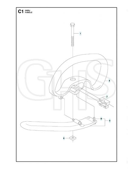 Husqvarna 243RJ - Handle