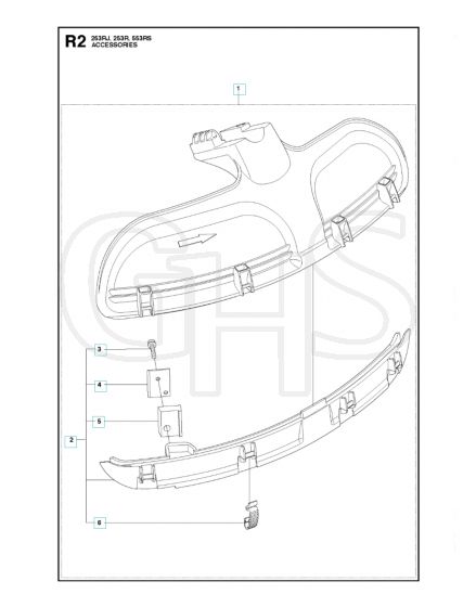 Husqvarna 253R - Accessories