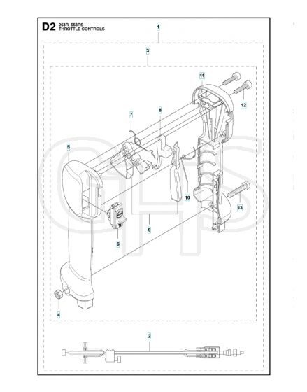 Husqvarna 253R - Throttle Controls