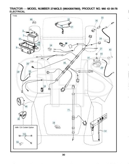 Husqvarna 2748Gls - Electrical