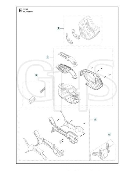 Husqvarna 320Il - Housing