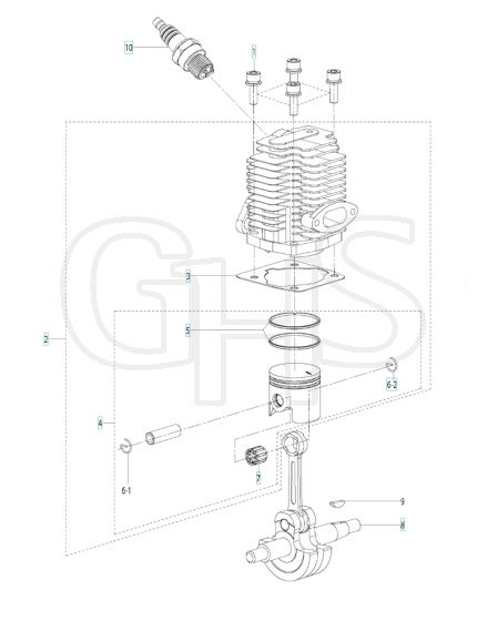 Husqvarna 321S25 - Cylinder Piston