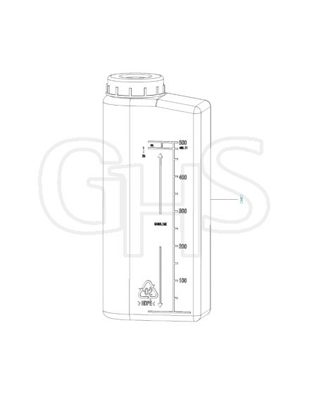 Husqvarna 321S25 - Oil Bottle