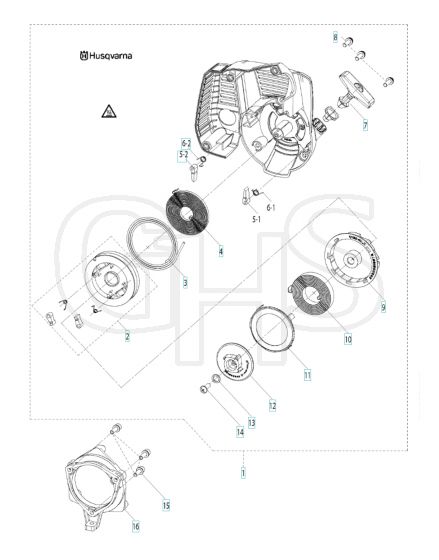 Husqvarna 321S25 - Starter