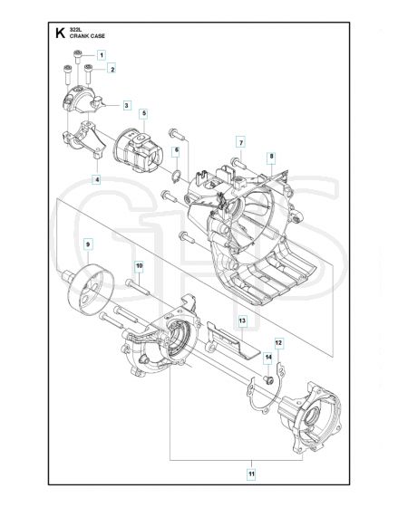 Husqvarna 322L - Crankcase