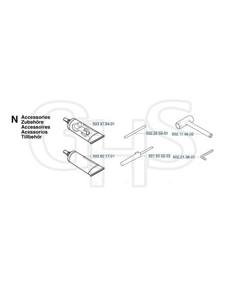 Husqvarna 323E - Accessories