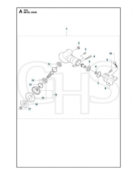 Husqvarna 324L - Bevel Gear