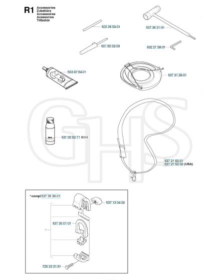 Husqvarna 324Lx - Accessories