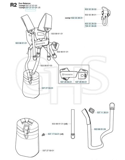 Husqvarna 324Lx - Harness