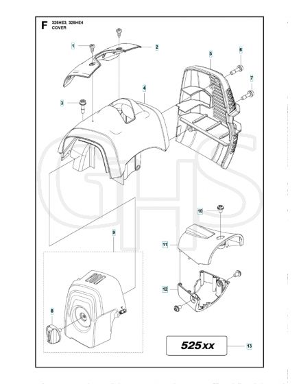 Husqvarna 325HE3 - Cover