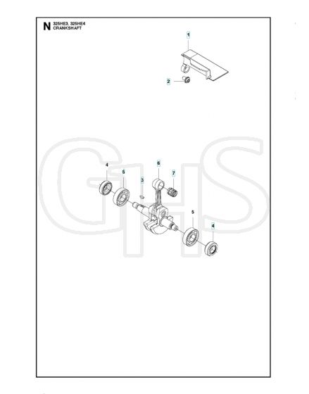 Husqvarna 325HE3 - Crankshaft