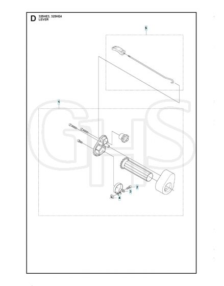 Husqvarna 325HE3 - Lever