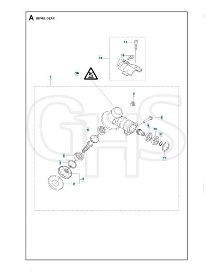 Husqvarna 325Ilk - Bevel Gear