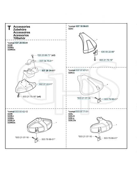 Husqvarna 325RDx - Accessories