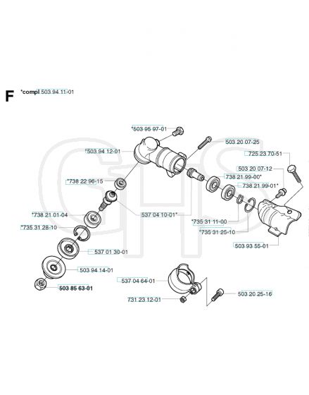 Husqvarna 325rxt - Bevel Gear