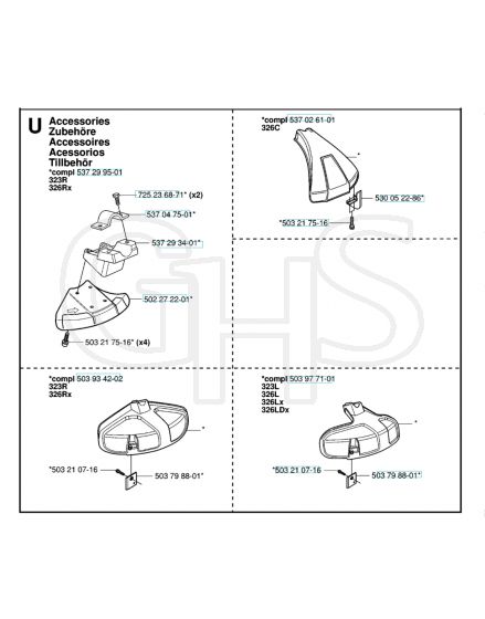 Husqvarna 326C - Accessories