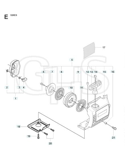 Husqvarna 326Es - Starter