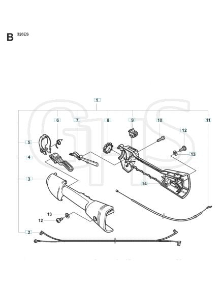 Husqvarna 326Es - Throttle Controls