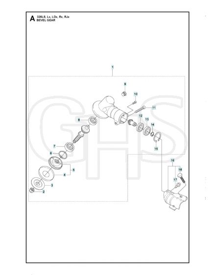 Husqvarna 326Ldx - Bevel Gear