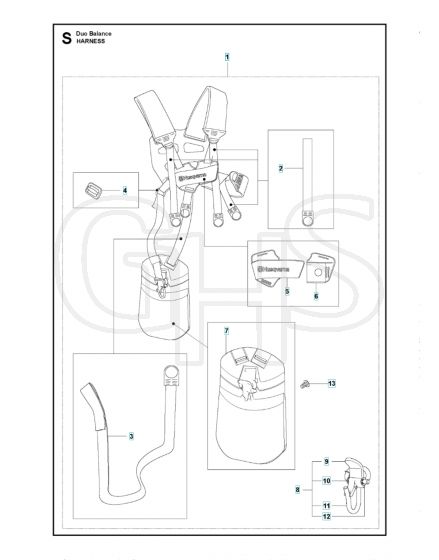 Husqvarna 326Ls - Harness