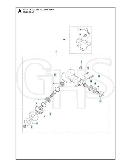 Husqvarna 327Ldx - Bevel Gear