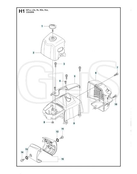 Husqvarna 327Ldx - Cover