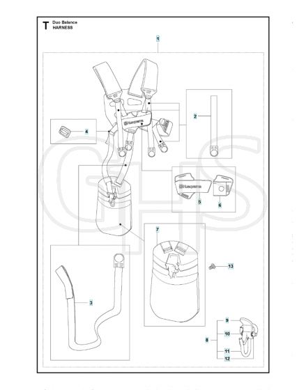 Husqvarna 327Ls - Harness