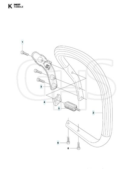 Husqvarna 346XP - Handle